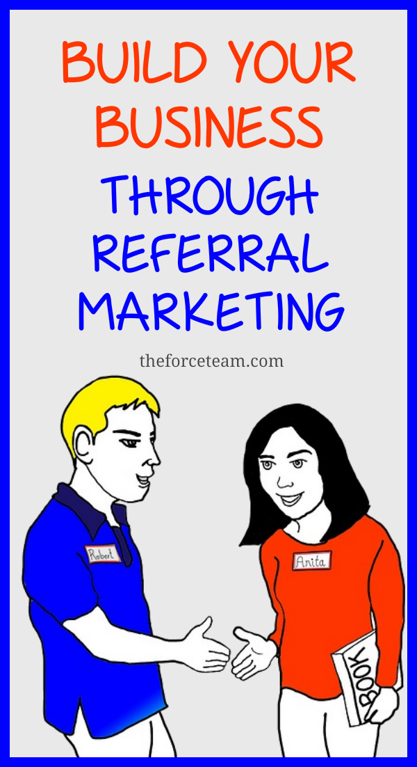 Building a business through referrals
