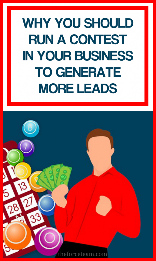 Run a contest to generate leads