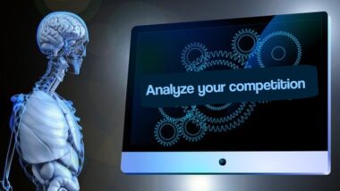 Robotic representation of how to analyze your competition to improve your business